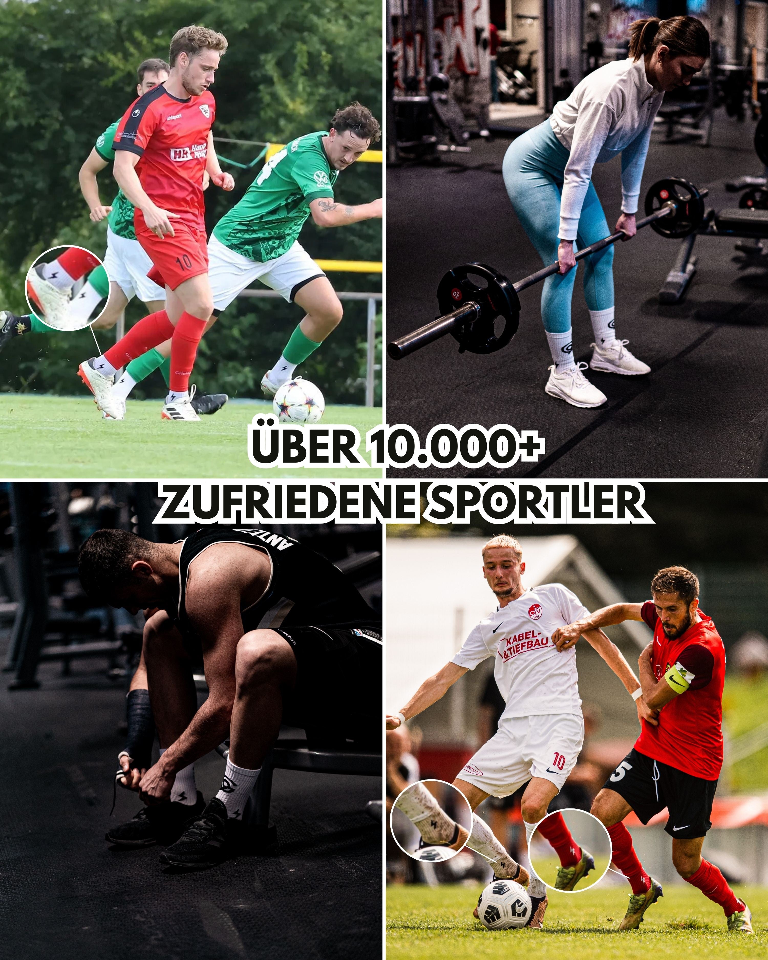 Performance Gripsocken Vereinscode - GripNin9