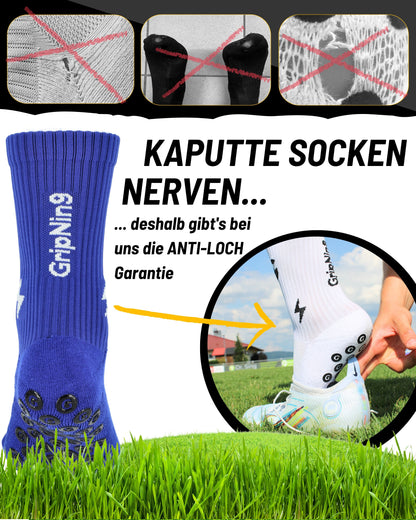 GripNin9 Gripsocken / Sportsocken Blau - GripNin9