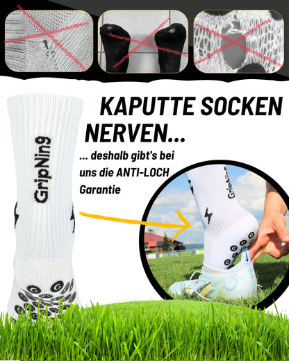 GripNin9 Gripsocken / Sportsocken Weiß - GripNin9