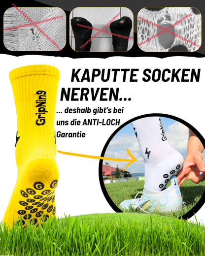 GripNin9 Gripsocken / Sportsocken Gelb - GripNin9